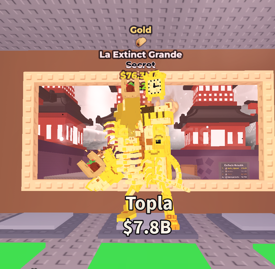 Altın La Extinc Grande | 1 Efektli | 76.3M/s Altın La Extinc Grande | 1 Efektli | 76.3M/s