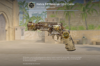 Altın Stickerlı Revolver