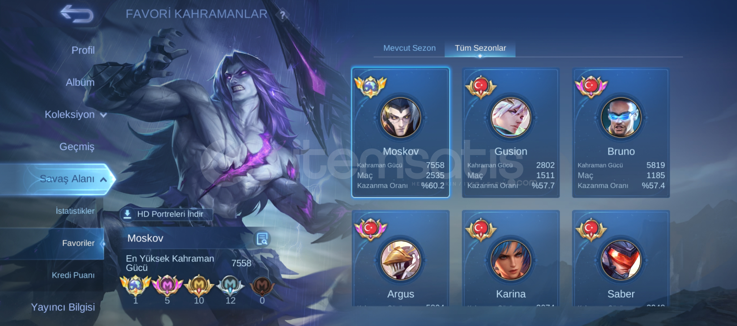 ALU LEGEND+GLOBAL VE TR TAGLI EMEK HESABI MLBB ALU LEGEND+GLOBAL VE TR TAGLI EMEK HESABI MLBB