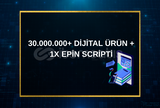 ⭐ AMAZİNG PAKET 30MİLYON ÜRÜN+1X EPİN SCRİPTİ ⭐