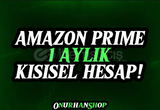 ⭐Amazon Prime 1 Aylık Hesap!