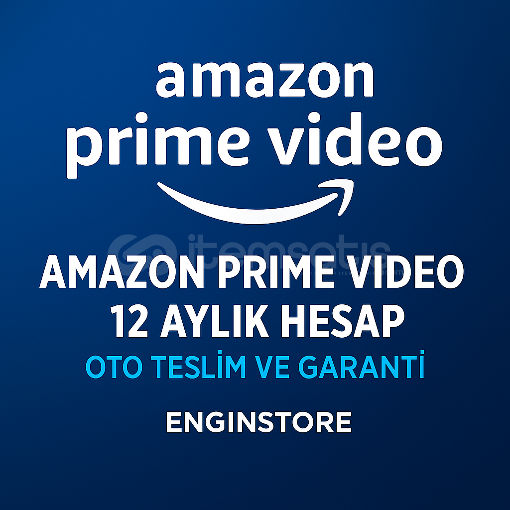 Amazon Prime Video 12 Ay – 4K HDR + Garanti Amazon Prime Video 12 Ay – 4K HDR + Garanti