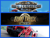 American Truck Simulator + ETS2 + Asetto Corsa