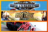 American Truck Simulator + ETS2 + Asetto Corsa