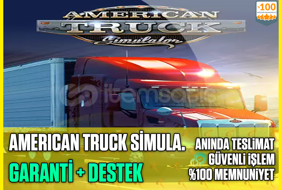 ⭐️☘️American Truck Simulator❤️Garanti❤️ ⭐️☘️American Truck Simulator❤️Garanti❤️