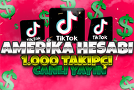 ⭐AMERİKA KURULUMLU⭐1.000 TAKİPÇİ⭐CANLI YAYIN