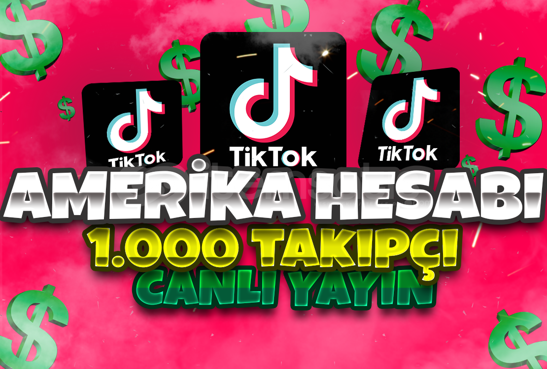 ⭐AMERİKA KURULUMLU⭐1.000 TAKİPÇİ⭐CANLI YAYIN ⭐AMERİKA KURULUMLU⭐1.000 TAKİPÇİ⭐CANLI YAYIN