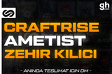 ⚡AMETİST ZEHİR KILIÇI