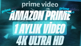 ⭐Amozon Prime 1 Ay 4K Ultra HD + Garanti ⭐