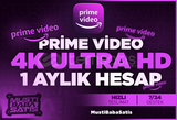 ⭐[SIKINTISIZ]Amozon Prime 1 Ay 4K ULTRA HD⭐