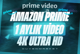 ⭐Amozon Prime 1 Ay 4K ULTRA HD ✅ GARANTİLİ⭐