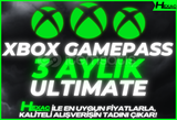 ⭐️Ana Hesabınıza |✅3 Ay Xbox Gamepass Ultimate