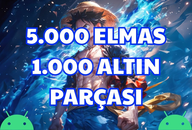 Android - 5000 Elmas + 1000 Altın Parçası