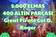 Android - Great Pirate Gol D. Roger & Fazlası