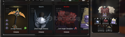 Angel race kasılmıs arcane pickaxe hesap