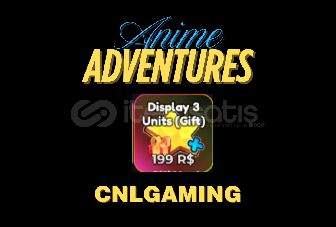 Anime Advengers - Display 3 Units Anime Advengers - Display 3 Units