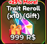 Anime Adventures 10x Trait Reroll