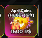 Anime Adventures April Coins Huge AprilCoins