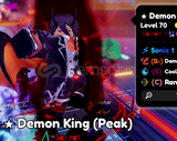 ANIME ADVENTURES DEMON KING EVO (PEAK)