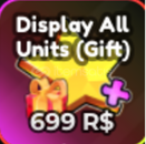 Anime Adventures Display All Units GAMEPASS