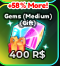 Anime Adventures Gems Medium GAMEPASS