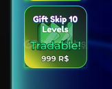 Anime Adventures Gift Skip 10 Levels