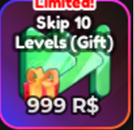 Anime Adventures Skip 10 Levels GAMEPASS