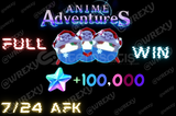 Anime Adventures Xmas Afk 24 Saat