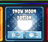 Anime Card Clash : Snow Moon Potion