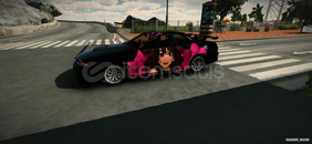 anime çizimli araba