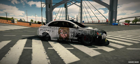 anime çizimli harika araba 2