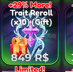 Anime Crusaders 10x Trait Reroll Anime Crusaders 10x Trait Reroll