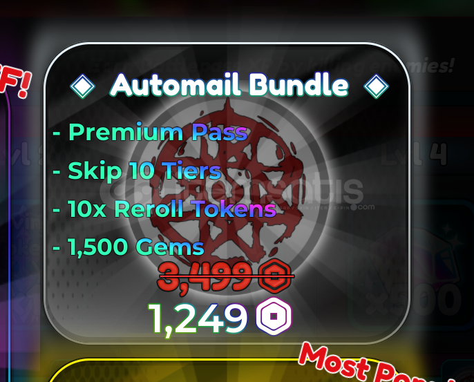 Anime Crusaders Automail Bundle Anime Crusaders Automail Bundle