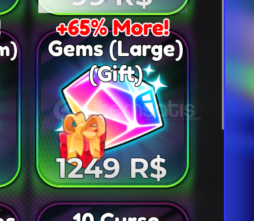 Anime Crusaders Gems Large Anime Crusaders Gems Large