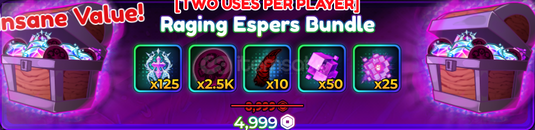 ⭐Anime Crusaders Raging Espers Bundle⭐