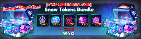 Anime Crusaders Snow Tokens Bundle