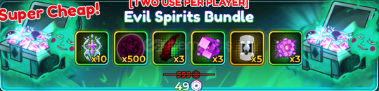 ⭐Anime Crusaders Evil Spirits Bundle⭐