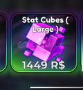 Anime Crusaders Stat Cubes Large