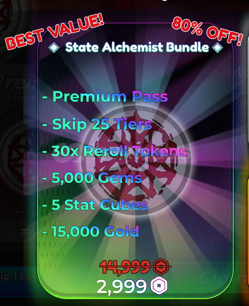 Anime Crusaders State Alchemist Bundle Anime Crusaders State Alchemist Bundle