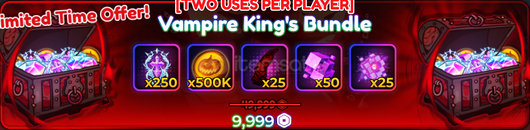 ⭐Anime Crusaders Vampire King's Bundle⭐