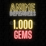 ⭐Anime Defenders 1.000 Gems⭐