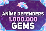 ⭐Anime Defenders 1.000.000 GEMS⭐