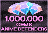 ⭐[ANİME DEFENDERS] 1.000.000 GEMS