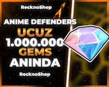 ✅Anıme Defenders✅ 1.000.000 GEMS ⭐