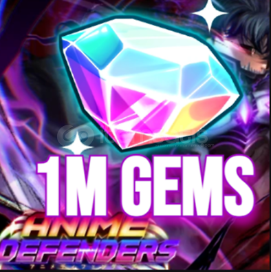 - Anime Defenders - 1M (1000000) Gems - Anime Defenders - 1M (1000000) Gems