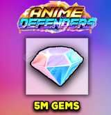 - Anime Defenders - 5M (5000000) Gems