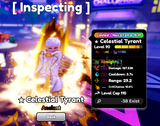 Anime Defenders EVO Alm Celestial Tyrant 
