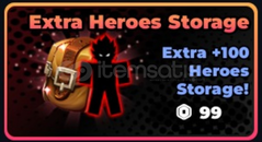 ✨Anime Dungeon Fighters Extra Heroes Storage✨