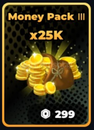 ✨Anime Dungeon Fighters Money Pack III x25K✨