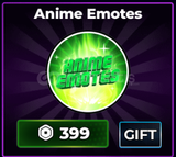 Anime Emotes | Blue Lock Rivals